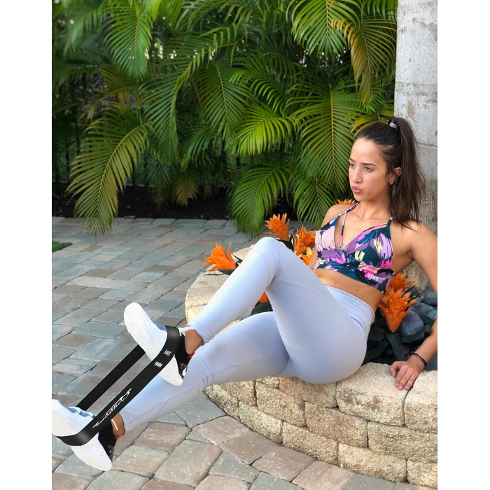 Фітнес-еластичні стрічки Fit Simplify з інструкцією та сумкою, набір 5 шт.