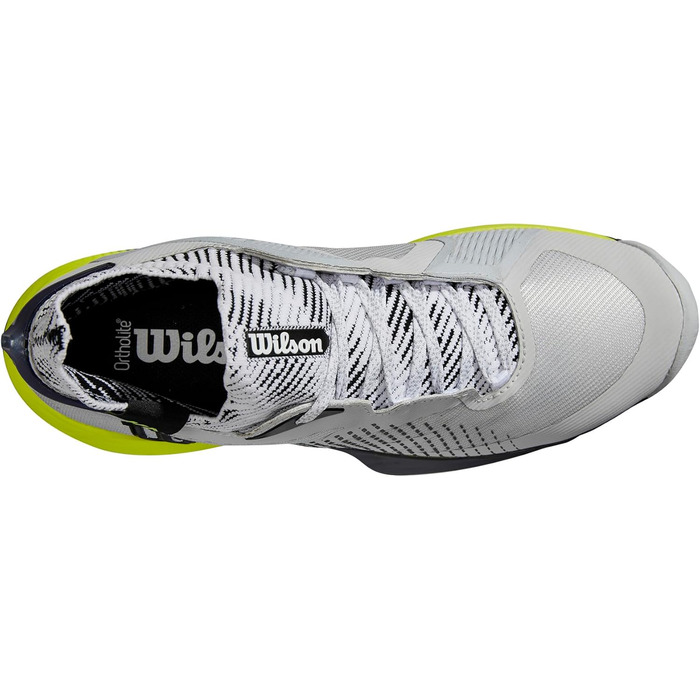 Тенісне взуття Wilson KAOS Rapide SFT для чоловіків, 44.5 EU, Pearl Blue/Black/Safety Yellow