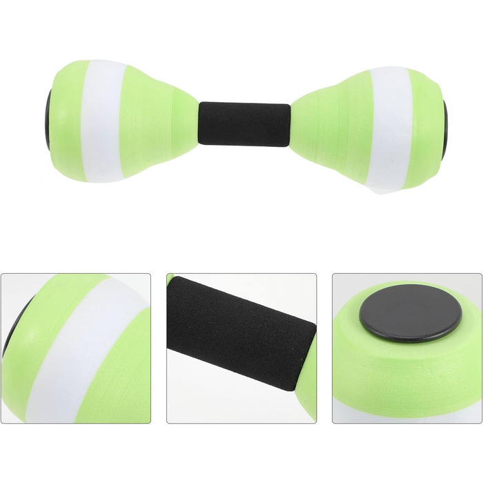 Водні гантелі Kisangel для плавання та фітнесу - набір 2 шт. (27x8.5 см)