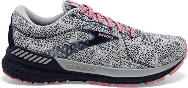 Кросівки для бігу Brooks Adrenaline GTS 21 для чоловіків (40.5 EU, білий, темно-синій, кораловий)