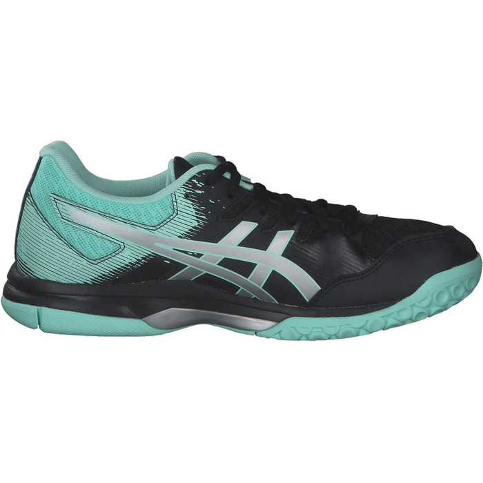 Жіночі волейбольні кросівки ASICS Gelrocket 9, чорний та білий, 44.5 EU