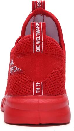 Дитячі спортивні кросівки для залу: дихаючі, легкі, унісекс, червоні (EU 39)