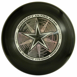 Фрісбі Discraft Ultra-Star Sport 175 г Чорний - професійний диск для гри