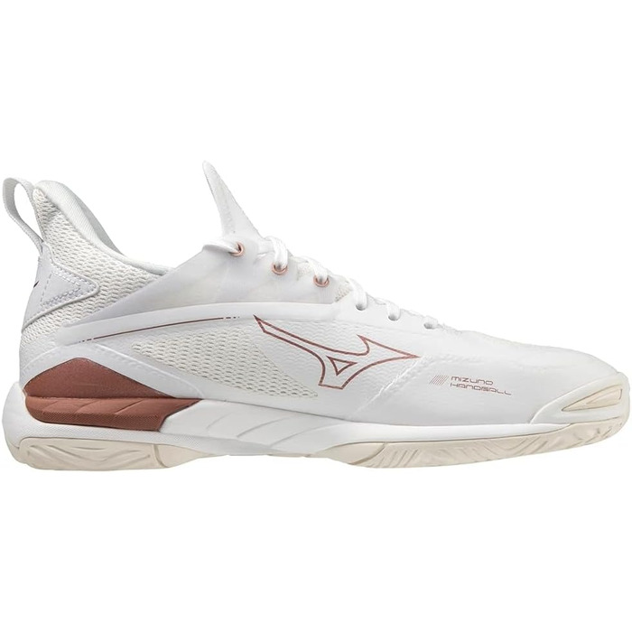 Жіноче гандбольне взуття Mizuno Wave Mirage 4, 42 EU, білий/рожевий