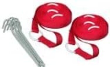 Speedminton S400 Pro Set: Набір для кросмінтону з карбоновими ракетками та 5 воланами, поле, сумка