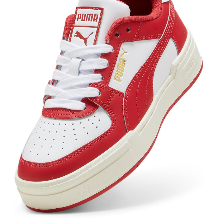 Дитячі кросівки PUMA Ca Pro Classic Jr - білі (37 EU, White Club Red)