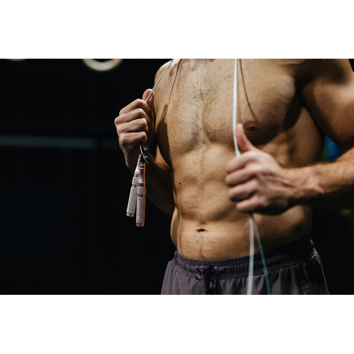 Професійна тренувальна скакалка Unbroken Speed Rope SR-PRO, Рожева, 3.2м