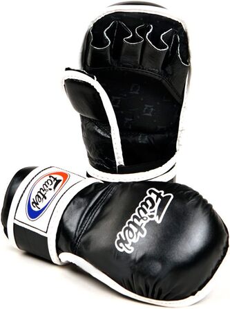 Боксерські рукавички Fairtex FGV15 для MMA, чорні, розмір L