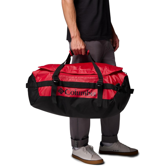 Спортивна сумка Columbia Landroamer 60L унісекс, червона з чорним (Mountain Red/Black)