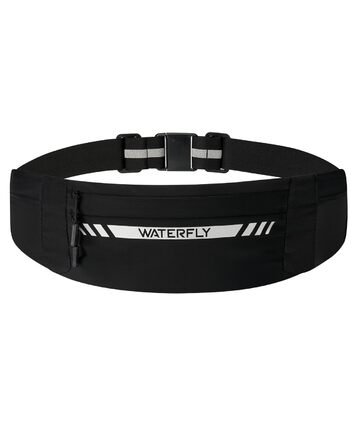 Поясна сумка для бігу WATERFLY: сумка на пояс для телефону, 4 кишені, для чоловіків та жінок, для фітнесу, спорту, бігу