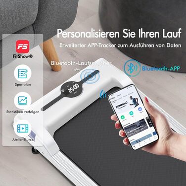 Бігова доріжка Walking Pad BLACK LORD 3-in-1 (SL9) — компактна портативна доріжка під стіл для дому та офісу, з Bluetooth-динаміком, білий колір