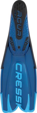 Ласти Cressi Agua Pro Vollfußflosse (36/37, Сині) - Ласти для дайвінгу та плавання для дорослих