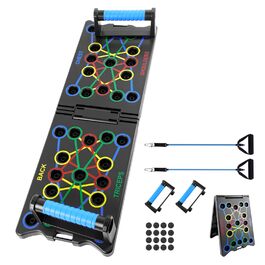 Дошка для віджимань Push-Up Board 24 в 1: багатофункціональний тренажер для дому, фітнес-обладнання для силових тренувань, фітнес-стійка для всього тіла