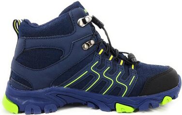 Дитячі черевики Kastinger Farrer Hi II для хлопчиків, синій, блакитний, лаймовий, 32 EU, для повсякденного носіння