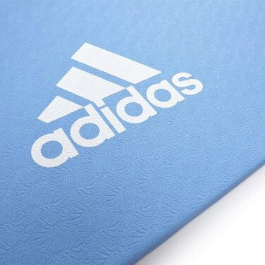 Килимок для йоги Adidas, 8 мм, нековзкий, без ПВХ, 176×61 см, для йоги та пілатесу, різні кольори