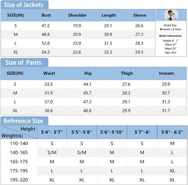 Спортивний костюм YEEFINE для чоловіків: куртка та штани, розмір L, колір хакі