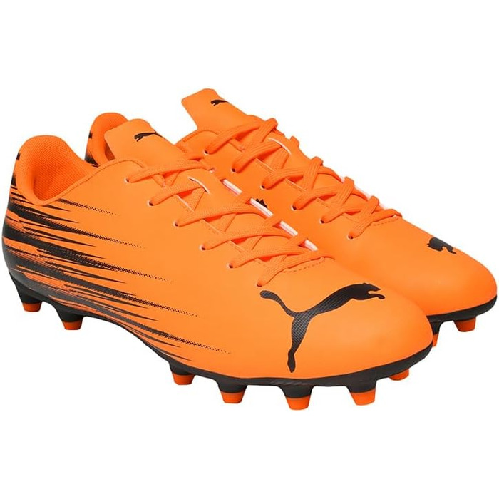 Футбольні бутси PUMA Attacanto II FG/AG для чоловіків, розмір 44 EU, колір Heat Fire (чорний)