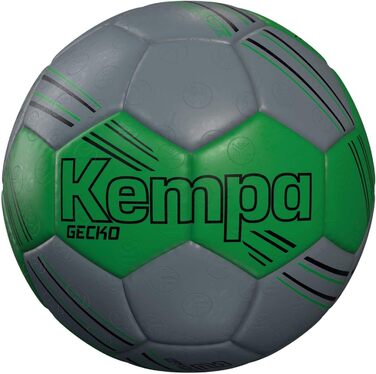 М'яч для гандболу Kempa Gecko Unisex, розмір 0, зелений/антрацит