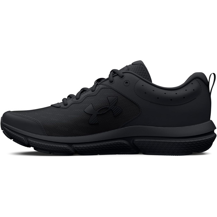 Чоловічі бігові кросівки Under Armour Charged Assert 10, чорні/білі, розмір 45.5 EU