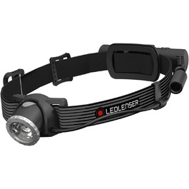 Ledlenser H8R SE - ліхтар налобний LED, 700 люмен, перезарядна, дальність 170 м, 70 годин роботи, комплект з акумулятором, чохлом та USB кабелем