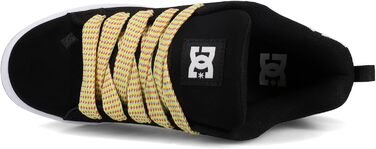 DC Shoes Court Graffik Low - жіночі кеди для скейтбордингу, біло-чорні (41 EU)