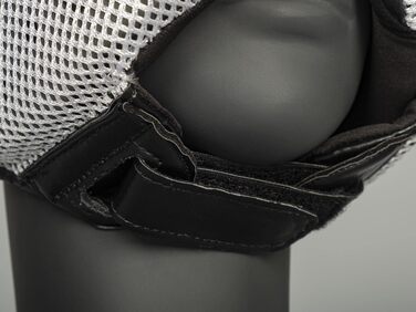 Захист голови Paffen Sport Star MESH для спарингу – Легкий та міцний, для боксу, муай-тай, кікбоксингу. Чорний/Білий S/M