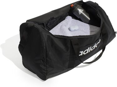 Спортивна сумка adidas Essentials Linear, унісекс, чорна, розмір L