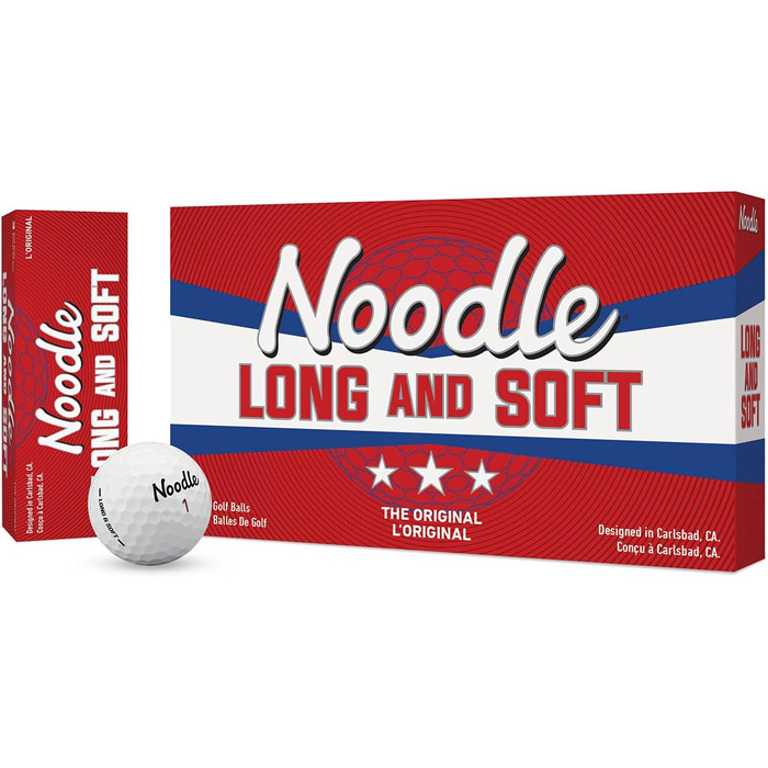Гольф м'яч TaylorMade Noodle, для гри в гольф
