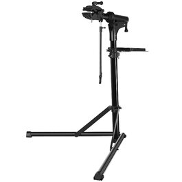 Підставка для збирання велосипеда CXWXC - професійна, з підсікачем для інструментів та магнітним відсіком, поворотна та складна, до 30 кг, чорна