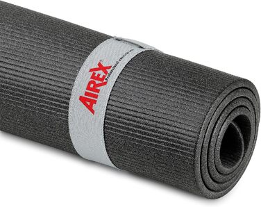 Гімнастичний килимок AIREX Fitline 180 з отворами, 180х60х1 см, сірий