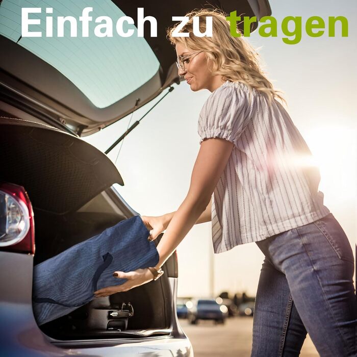 Кемпінгове ліжко з матрацом, розкладне, для відпочинку на природі та вдома, 200 кг, блакитне