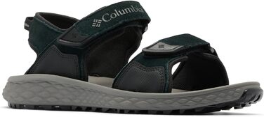 Columbia Konos Hiker 2-Strap: Чоловічі трекінгові сандалі, 48 EU, Black Titanium II