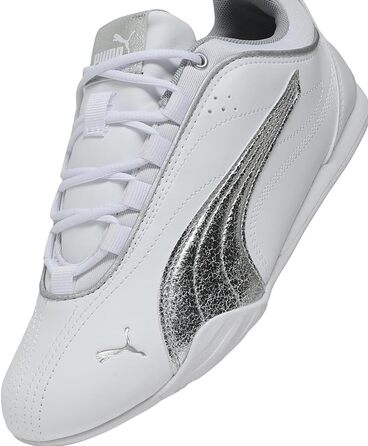 Жіночі снікери Puma Catch Soleil Metallic — біло-сріблясті, розмір 41 EU