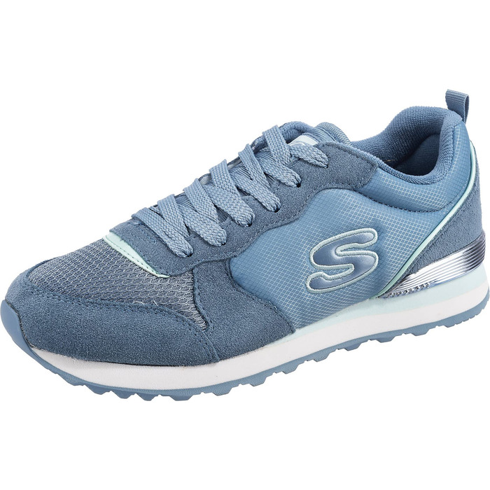 Кросівки жіночі Skechers Og 85 Step N Fly Slate Suede Mesh 40 EU блакитні