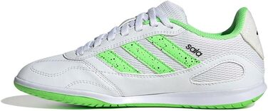 Дитячі футбольні залажні кросівки Adidas Super Sala Competition III, 30 EU, біло-чорні