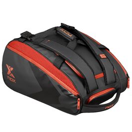 Сумка для падел Nox Luxury Open Series Schwarz Rot - професійна, міцна, для ракет та аксесуарів