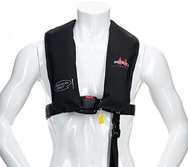Рятувальний жилет Moritz Sailmakers Classic 150N, поясний, ручний, ISO, для плавання
