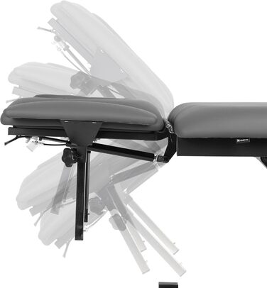 Електричний масажний стіл Fortis 5 Ergo, 5-сегментний, регульована висота, 192x68 см, косметологічна та терапевтична кушетка