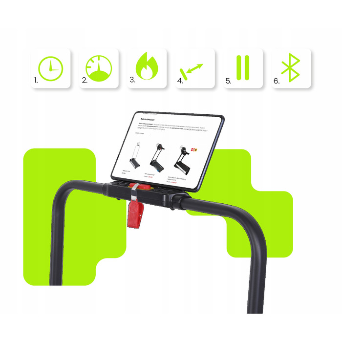 Електрична бігова доріжка Urbogym ZUNO PRO, до 120 кг