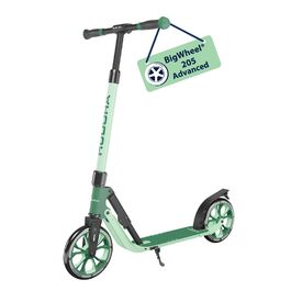 Самокат HUDORA BigWheel 205 Advanced – алюмінієвий, до 100 кг, регульована висота, складаний – для дітей, підлітків та дорослих