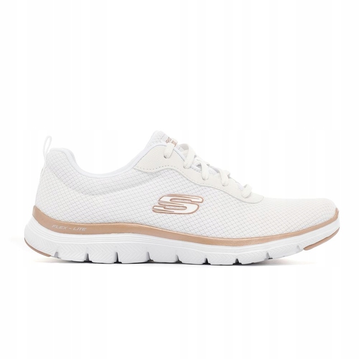 Жіночі кросівки SKECHERS Flex Appeal 4.0 Brilliant View, білі, 38 EU