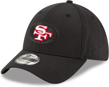 Кепка New Era 39Thirty Stretch-Fit NFL San Francisco 49ers чорна (S-M)