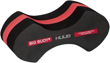 Плавучий буй Huub Big Buoy 4 для тренувань, забезпечує 34 Ньютон підйомної сили, імітує неопреновий гідрокостюм, допоміжний поплавок для плавання