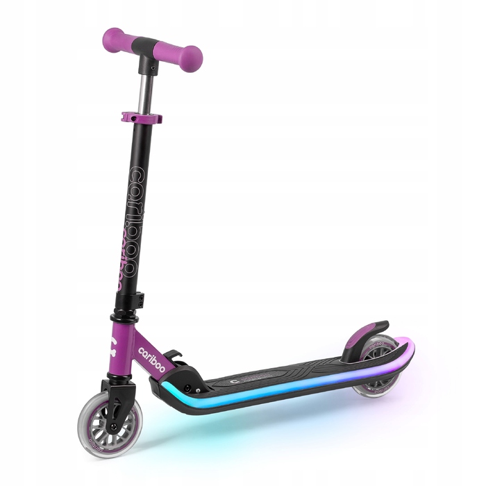 Дитячий двоколісний самокат Cariboo LEDstar, складаний, з LED-підсвіткою