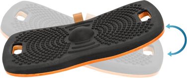 Баланс-борд hjh OFFICE 830041 Balance Board ACTIV дерев'яна дошка для рівноваги з PU-піною, фітнес-тренажер для роботи стоячи
