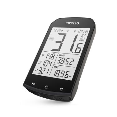 Велокомп'ютер CYCPLUS GPS бездротовий, водонепроникний з ANT+ Bluetooth, LCD 2.9