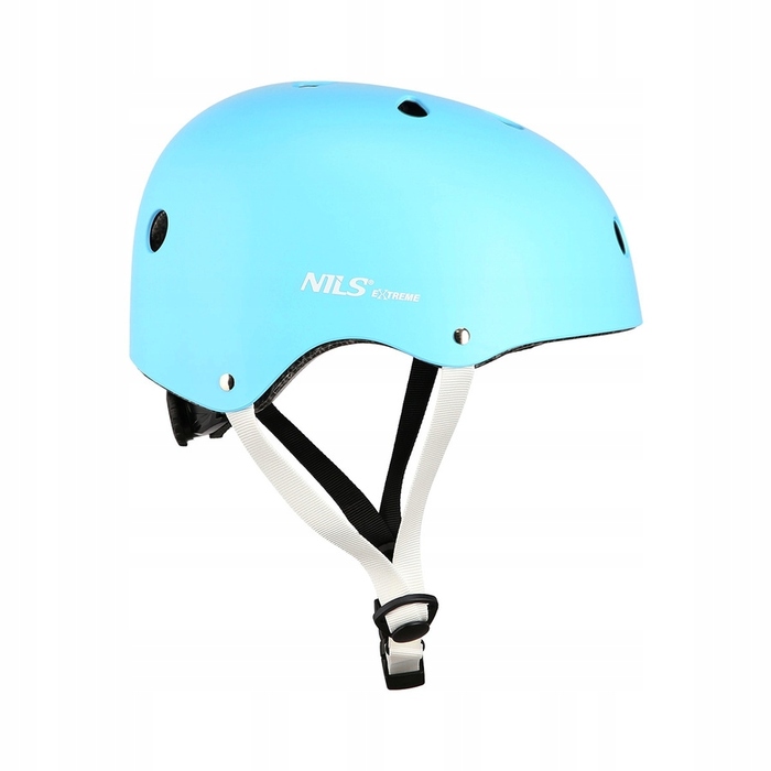 Дитячий велосипедний шолом з регулюванням + комплект захисту для скейту, розмір M