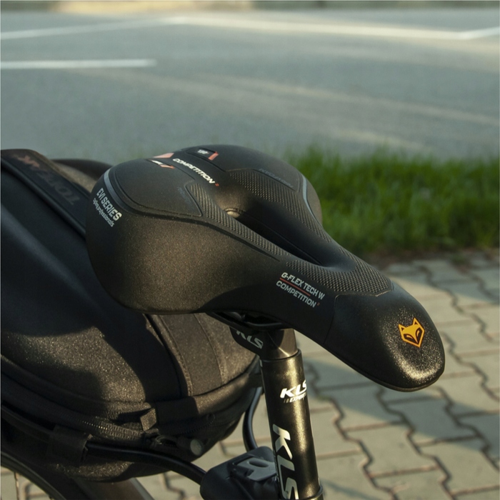 Велосипедне сідло EVI G-FLEX GEL TECH W 170 мм