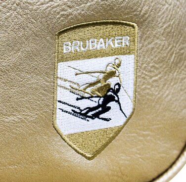 BRUBAKER набір для лижника St. Moritz: чохол для лиж 170 см і сумка для черевиків, для 1 пари лиж, палиць, шолома, білий/золотий
