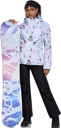 Жіночий сніговий комбінезон HOTIAN, водонепроникний, вітронепроникний, теплий, для катання на лижах, сноуборді, походів, альпінізму, кольори: чорний та кольоровий